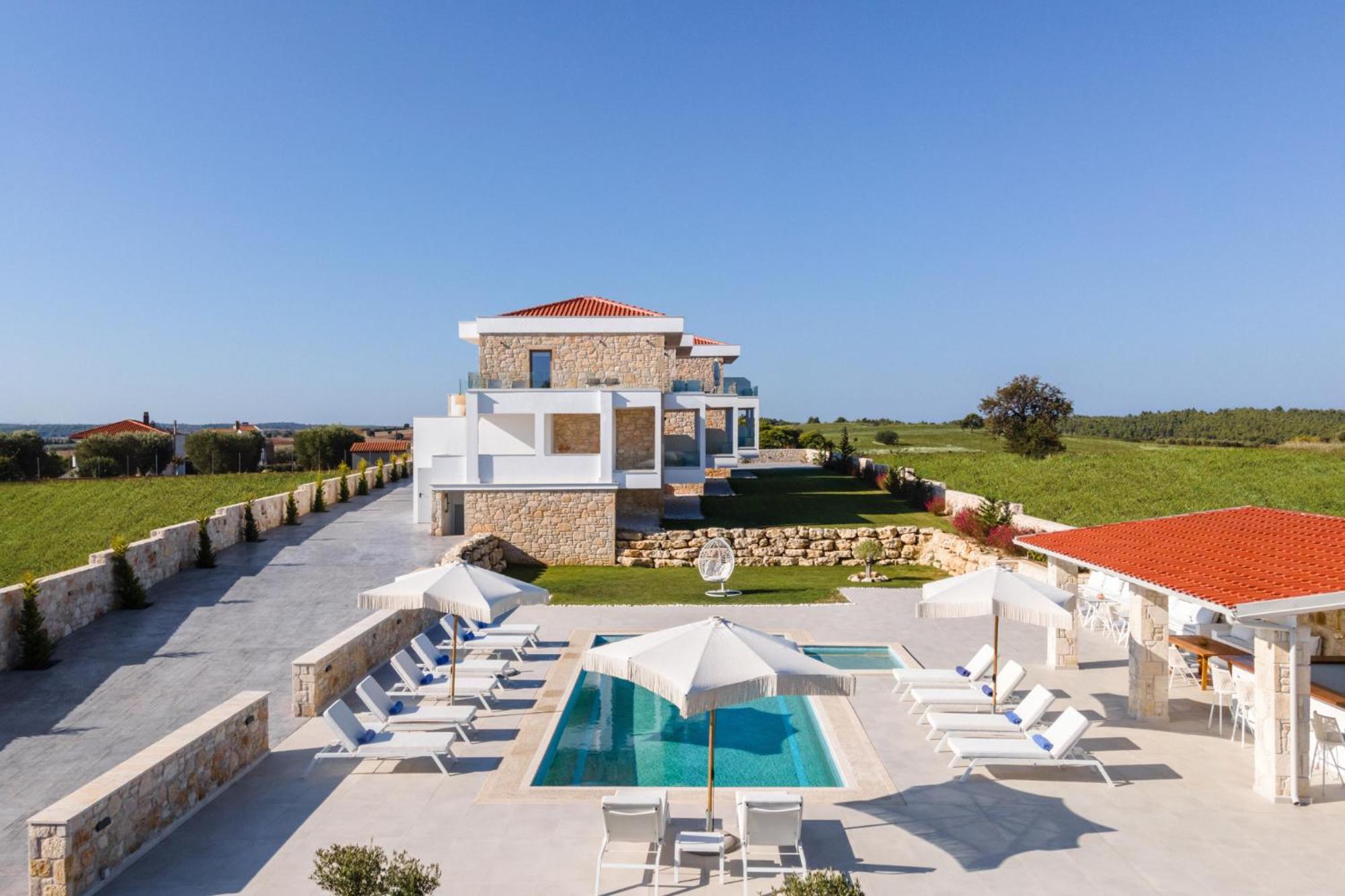 Anna Mare Luxury Apartments Afytos Buitenkant foto