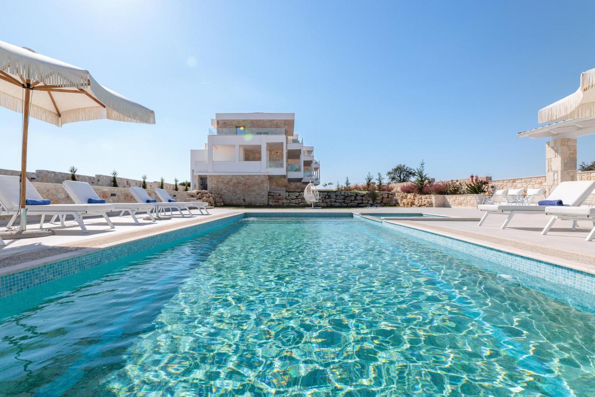 Anna Mare Luxury Apartments Afytos Buitenkant foto