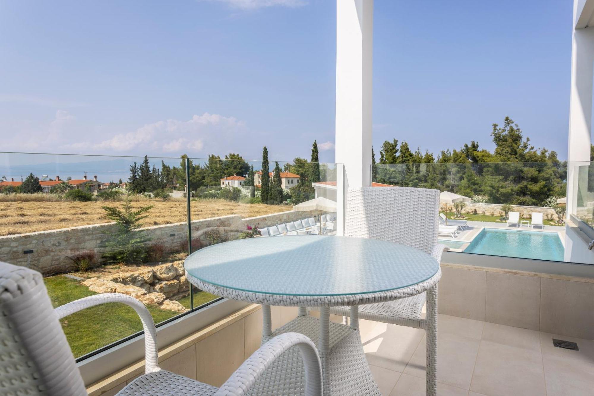Anna Mare Luxury Apartments Afytos Buitenkant foto